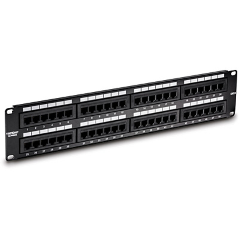 CAT 5E/6 UNSHIELDED PATCH PANEL