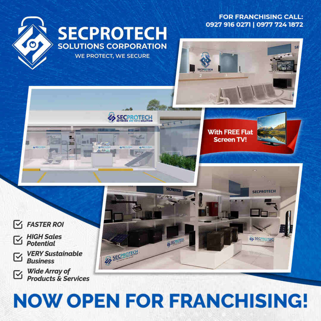 Become a Franchise Owner with Secprotech Solutions Corporation!