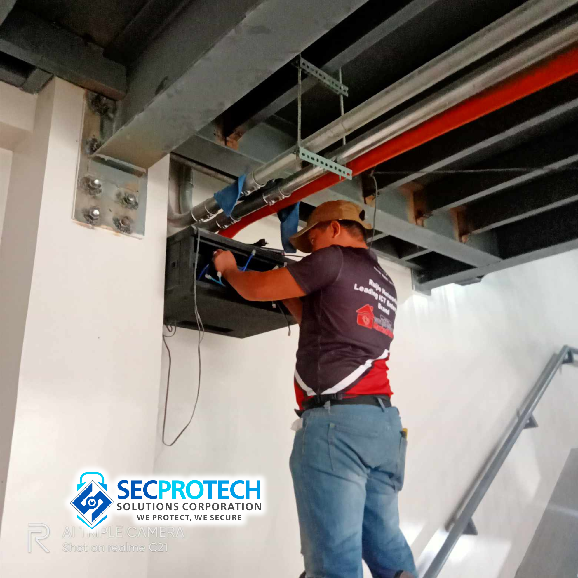 CCTV and Paging System Installation at Sta. Cruz, Manila