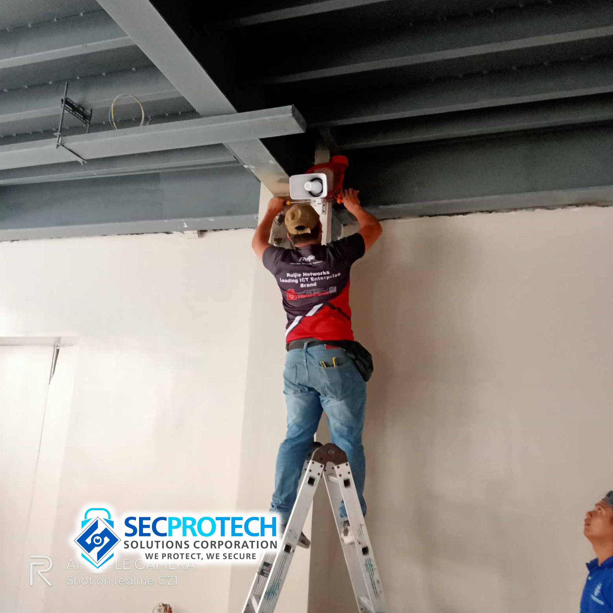 CCTV and Paging System Installation at Sta. Cruz, Manila