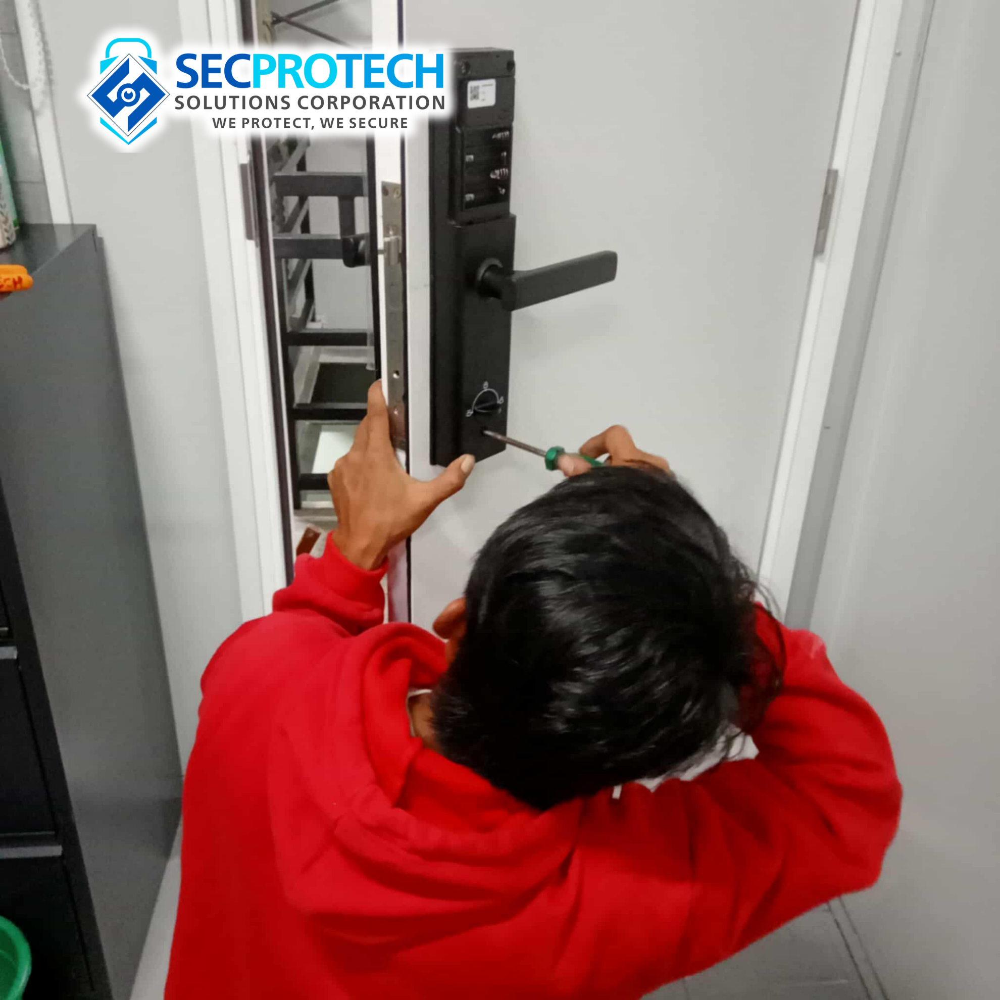 Smart Lock Installation at Manila